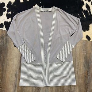 doe & rae | stripped cardigan